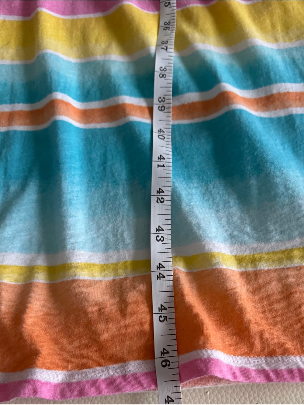 Ralph Lauren Striped Racerback Tank Dress /CoverUp w/ built-in bra sz XxL New - Picture 7 of 10